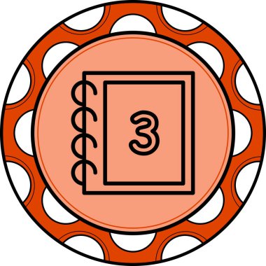 Üç Web simgesi vektör illüstrasyonu sayılıyor