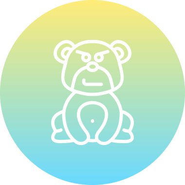 Kötü Ayı Temiz Sayısal Grafik Düzenlemesi