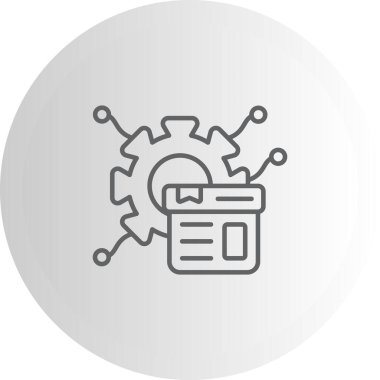 Dijital Ürün Dengeli Düz Modern Tasarım Elemanı