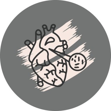 Endokardit Temiz Profesyonel Düz Tasarım Özelliği