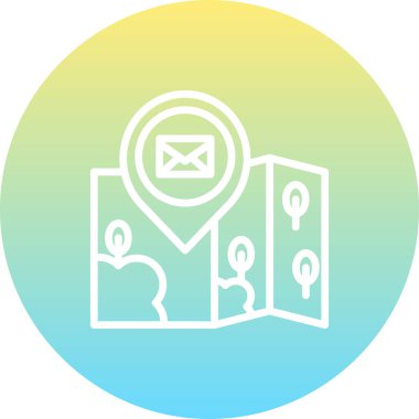 Konum E- posta Dinamik Kullanıcı Odaklı Grafik Özelliği