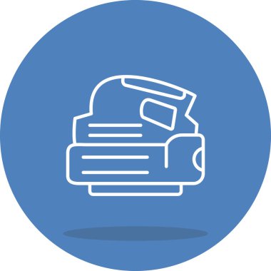 Kemer Sander Hattı Düz Simgesi