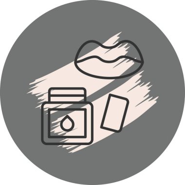 Dudak Temizleme Stili Düz Kullanıcı Arayüzü Özelliği