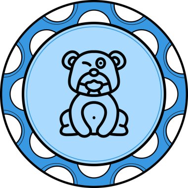 Maskeli Ayı Gelişmiş Yaratıcı Arayüz Grafik ŞekliName