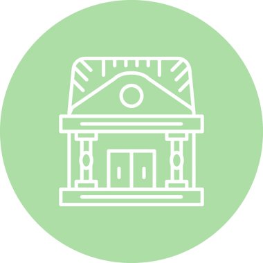 Müze Kalın Eşsiz Web Grafik Çizimi