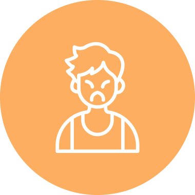 Üzgün Çocuk Dinamik Yenilikçi Kullanıcı Deneyimi Elemanı