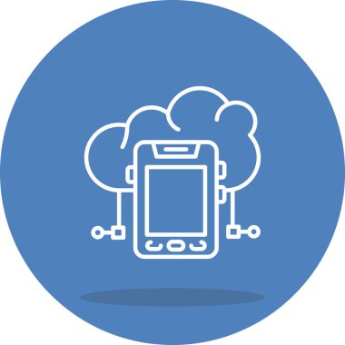 Sanal Bulut Modern Soyut Yaratıcı Tasarım Varlığı