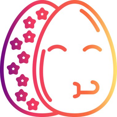 Paskalya Kutlaması Premium Yumurta Özel Ürün Tasarımı Düzeni