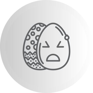 Paskalya Üzücü Rahatlatılmış Yumurta Dengeli Profesyonel Markalaşma Sembolü