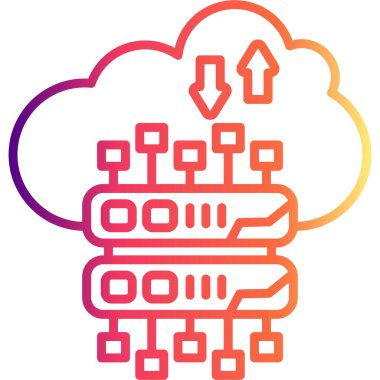 Büyük Veri Zarif Modern Yaratıcı Sanat Sembolü