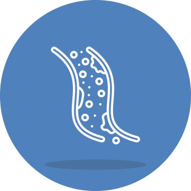 Çevresel Arter Hastalığı Eşsiz Yenilikçi Dijital Grafik Sembolü