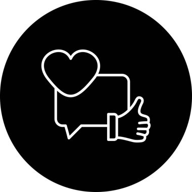 Geribildirim Beğeni Premium Temiz Dijital Sanat Düzeni