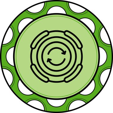 Entellektüel Temiz Ürün Grafik Şeklini Geri Döndür