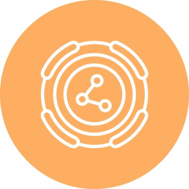 Profesyonel Temiz Düz Grafik Özelliğini Paylaş