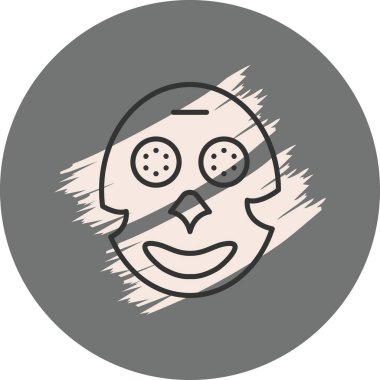 Yüz maskesi Yüksek Kaliteli Modern Vektör Elementi