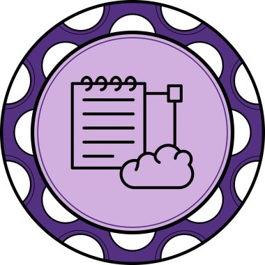 Bulut Maliyeti Yönetimi Zarif Vektör Sanatı Nesnesi