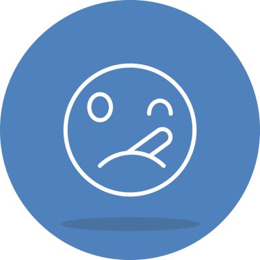 Termometre Eşsiz Yenilikçi Dijital Grafik Sembolü