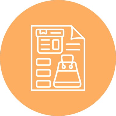 Ürün Tanımı Ayrı Modern Dijital Tasarım Elemanı