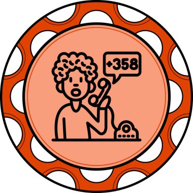 Aland Adaları Zarif Vektör Sanatı Nesnesi