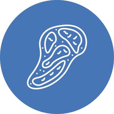 Biftek Parlak Modern Yaratıcı Sanat Düzenlemesi