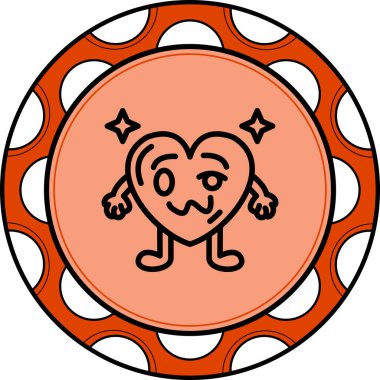 Sarhoş Kalp Asgari Yüksek Çözünürlüklü Vektör Düzeni