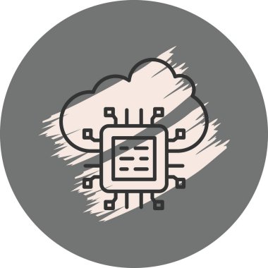 Bulut Hesaplama Ayrı Modern Temiz Sanat Özelliği