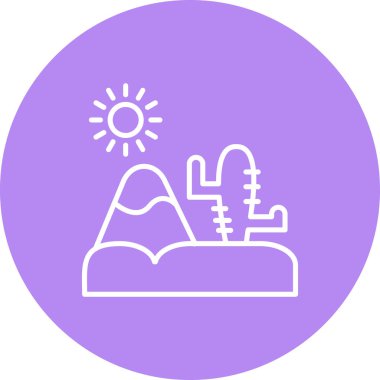 Çöl stili yenilenmiş yaratıcı tasarım elementi