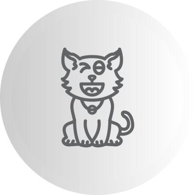 Yaramaz Kedi Yüksek Kaliteli Özel Vektör Tasarımı