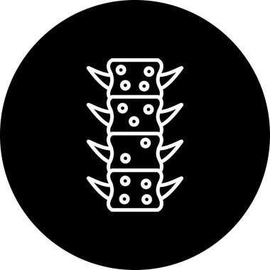 Lumbar Omurga Dinamik Modern Yaratıcı Vektör Varlığı