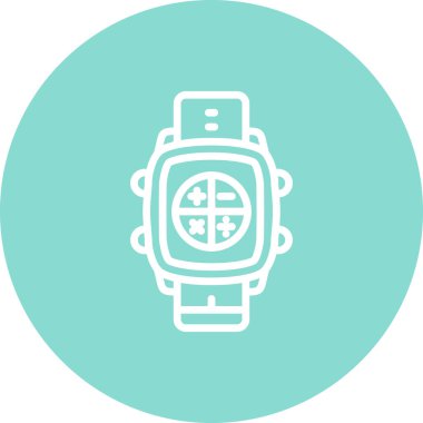 Akıllı Saat Hesaplayıcı Modern Soyut Yaratıcı Tasarım Varlığı