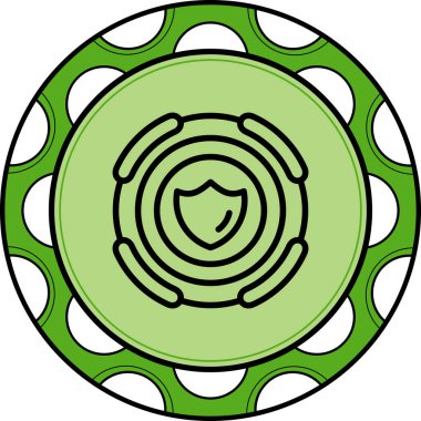 Kalkan Biçimli Yaratıcı Tasarım Elemanı