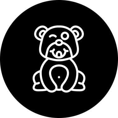 Lezzetli Ayı Minimum Sofistike Marka Tasarım Varlığı