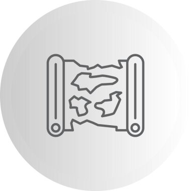 Dünya Haritası Zarif Minimum Dijital Tasarım Özelliğini Kaydır