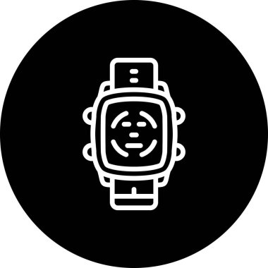 Akıllı Saat Yüzü Premium Kimlik Özel Ürün Tasarımı Düzeni