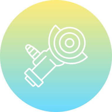 Açılı Öğütücü Ayırt Vibrant Dijital Grafik Özelliği