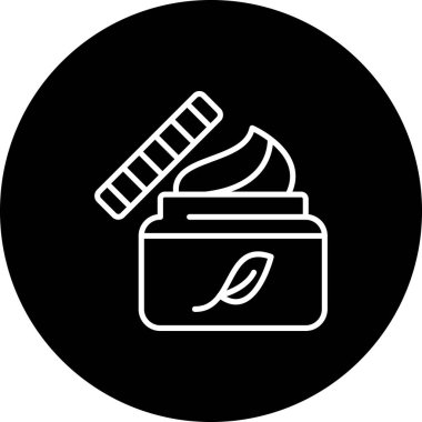 Organik Krem Ayrı Modern Dijital Tasarım Elemanı