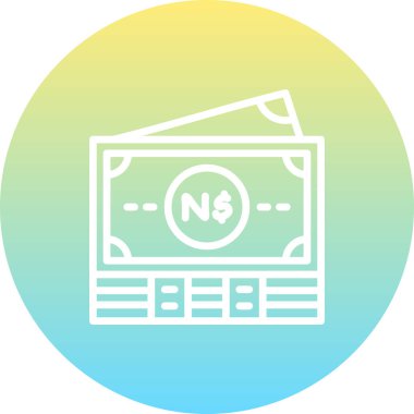 Kiribati Notları Belirgin Asgari Markalaştırma Vektör Varlığı