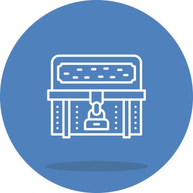 Hazine Kilidi Kutusu Seçkin Modern Temiz Sanat Özelliği