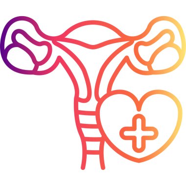 Üreme Sağlığı Zarif Modern Yaratıcı Sanat Sembolü