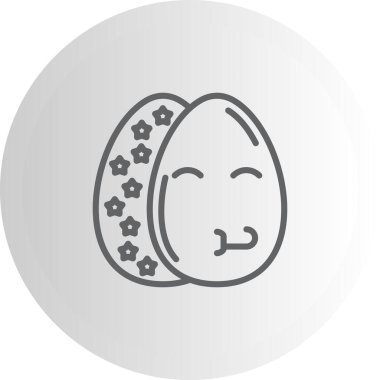 Paskalya Tebrik Egg Profesyonel Eşsiz Kullanıcı Arayüzü Düzenlemesi