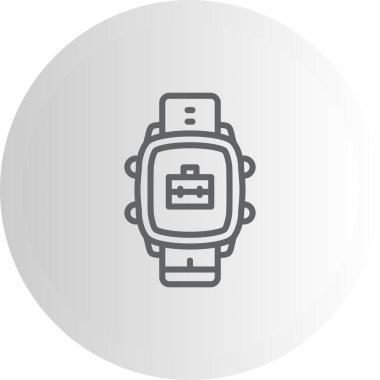 Akıllı Saat Evrak Çantası Profesyonel Asgari Web Tasarımı Düzeni