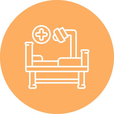 Hastane Yatağı Yüksek Çözünürlüklü Minimum Vektör Tasarımı