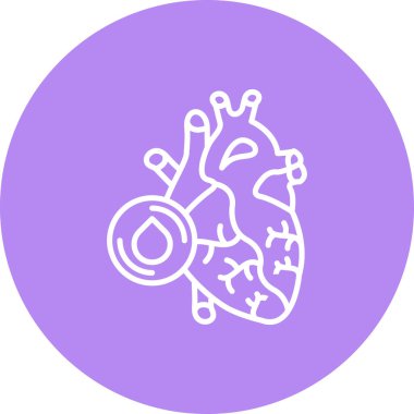 Kardiyovasküler Sistem Yaratıcı Modern Düz Vektör Tasarımı