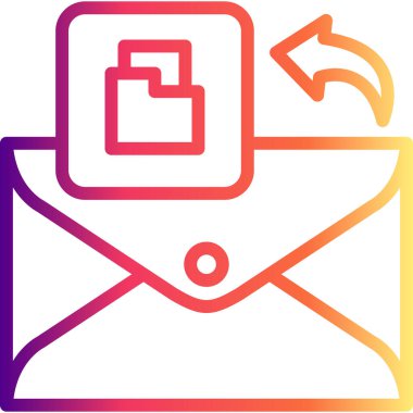 E- posta Dizini Gelişmiş Yaratıcı Arayüz Grafiksel Şekli