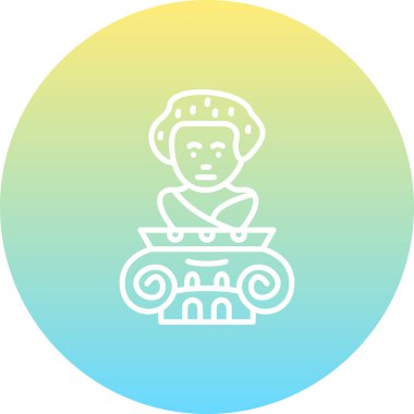 Heykel Stili İşlevsel Web Arayüzü Elementi