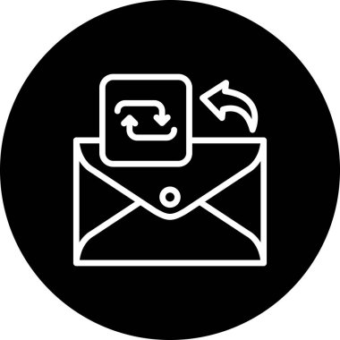 E- posta Profesyonel Yenilikçi Düz Tasarım Düzeni