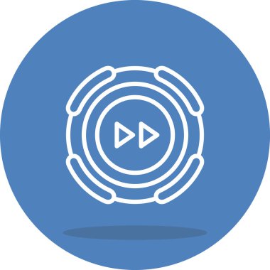 Hızlı İleri Yaratıcı Minimum Vektör Sanatı Özelliği