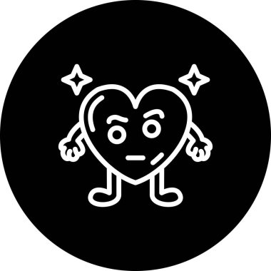 Kalp Kaşları Minimum Düz Vektör ResimleriName