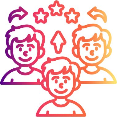 Yüksek Kaliteli Kamu Geribildirim Vektör Tasarımı