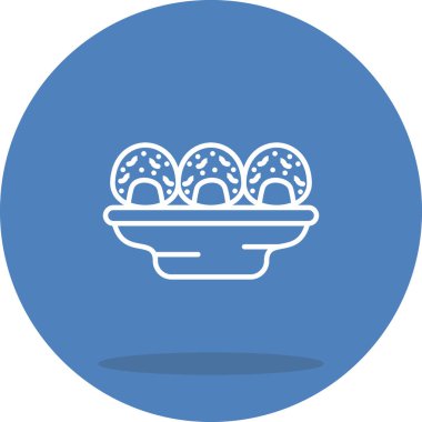 Onigiri Yüksek Kaliteli Modern Vektör Elementi